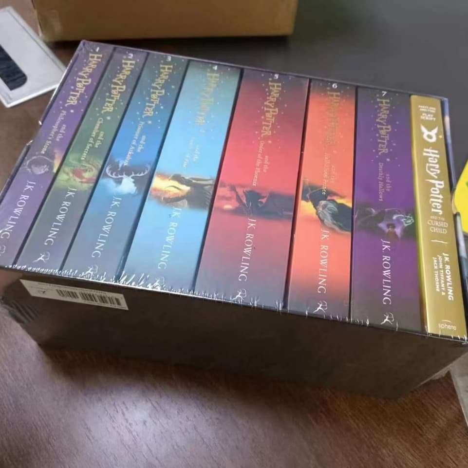 Harry Potter English Book 1-8 High-quality English novel chapter book for junior high school students