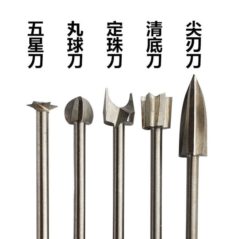 Electric Wood Carving Knife Set for Wood Sculpture, Root Carving, Engraving Tool, Dental Machine, Wood Engraving, Polishing, Milling Cutter, and Drill Bits