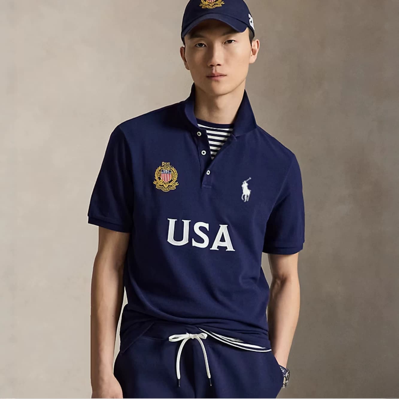 Summer Men's Cross-Border Polo Shirt Lapel Embroidery Large Horse City Style Casual Big Size Top T-Shirt Polo Short Sleeve