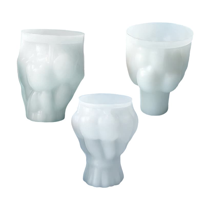 Multiple Tulip Flower Bouquet Aroma Candle Silicone Mold for Handmade Soap DIY Gypsum Resin Decoration