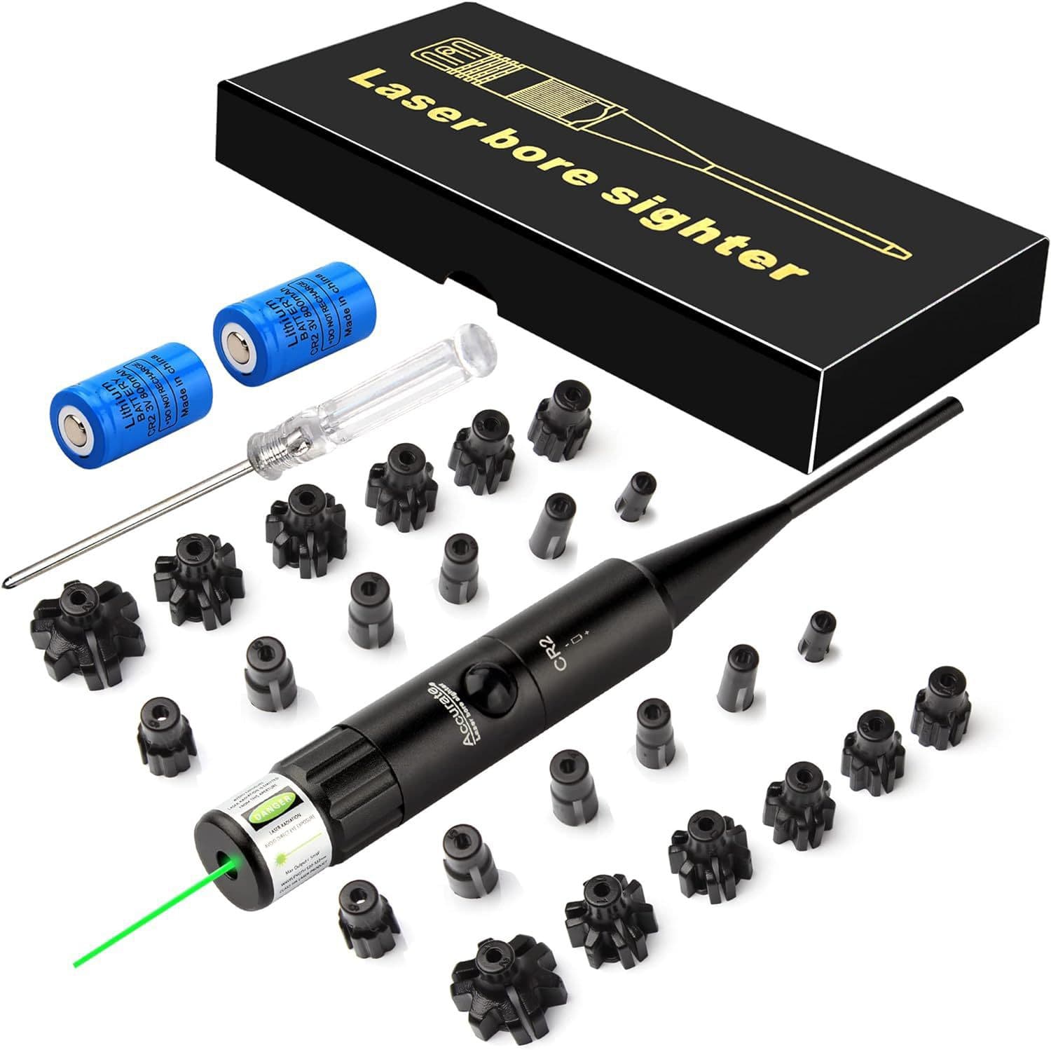 laser sight, laser calibrator, infrared calibrator, zeroer, target setter, precision adjustment pointer