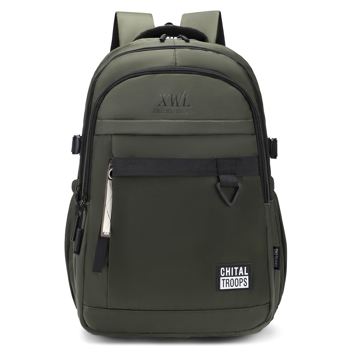 2026 Factory New School Bag Fashionable Casual Backpack Large Capacity Multifunctional Junior High School Can Set Trolley Case Backpack