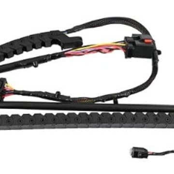 68078885AB left driver side sliding door track wiring harness