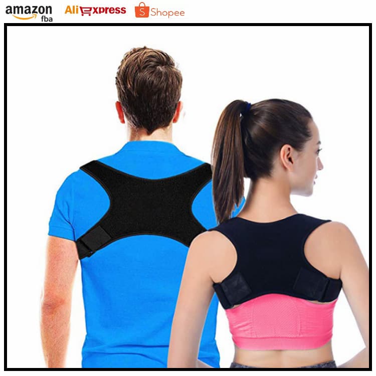 Adult corrector fixation belt hunchback correction belt men and women back posture correction postpartum chest expansion Amazon wholesale