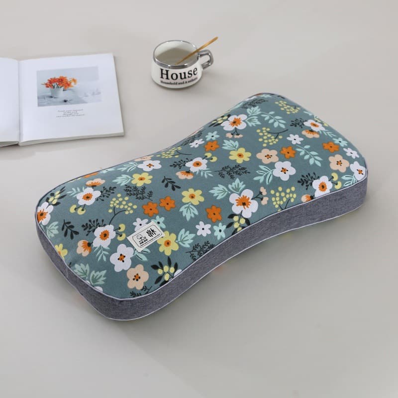 Korean-Style Pillowcase, Cypress Shell Pillowcase, Traditional Coarse Cloth Cypress Shell Buckwheat Shell Single Adult Sleep Cypress Seed Shell Pillowcase