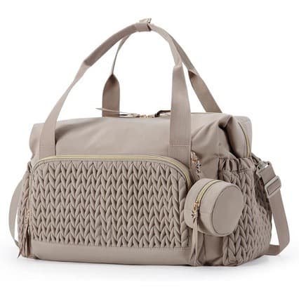 Cross-border mommy bag multifunctional mother and baby outing fashion mommy bag large capacity backpack baby stroller hanging bag