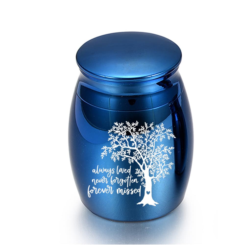 New Hot Selling Export Small Cat Dog Aluminum Alloy Ashes Pot Metal Sealed Funeral Supplies Human Ash Container