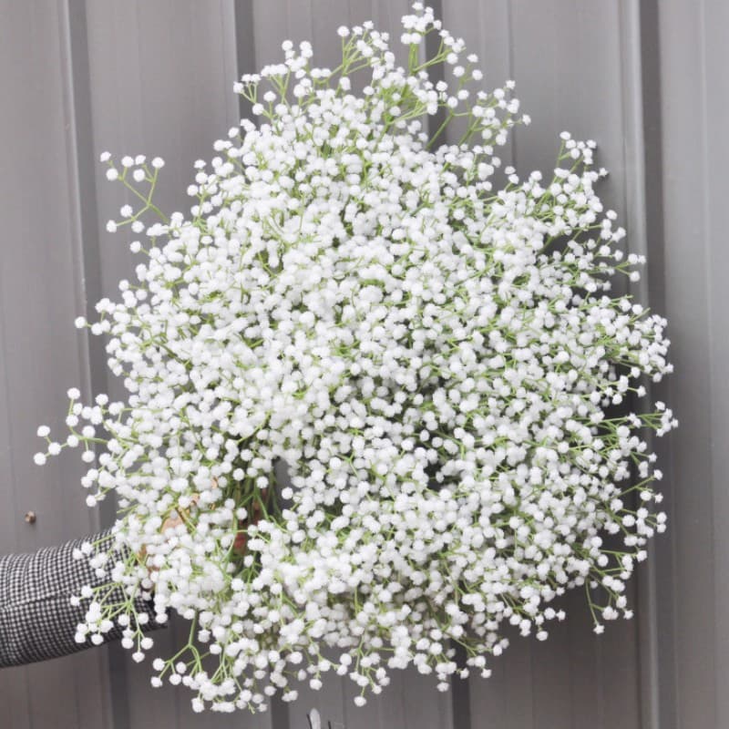 Hot model simulation baby's breath 108 heads wedding simulation flowers wedding hall scene layout foreign trade fake flower manufacturers wholesale