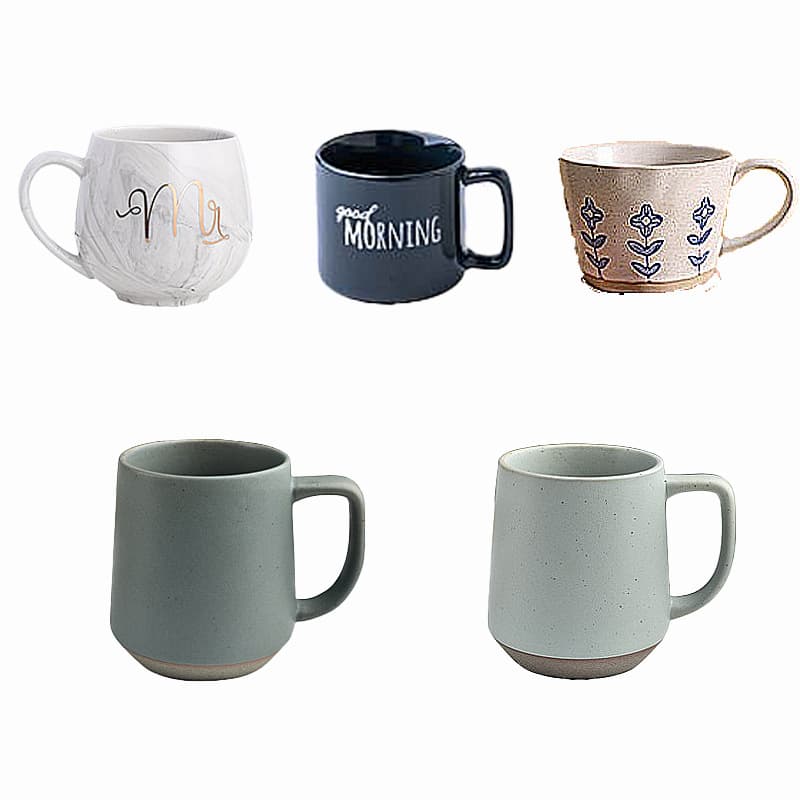 Customizable ceramic mugs, promotional cups with simple LOGO, sublimation mugs, color-changing cups