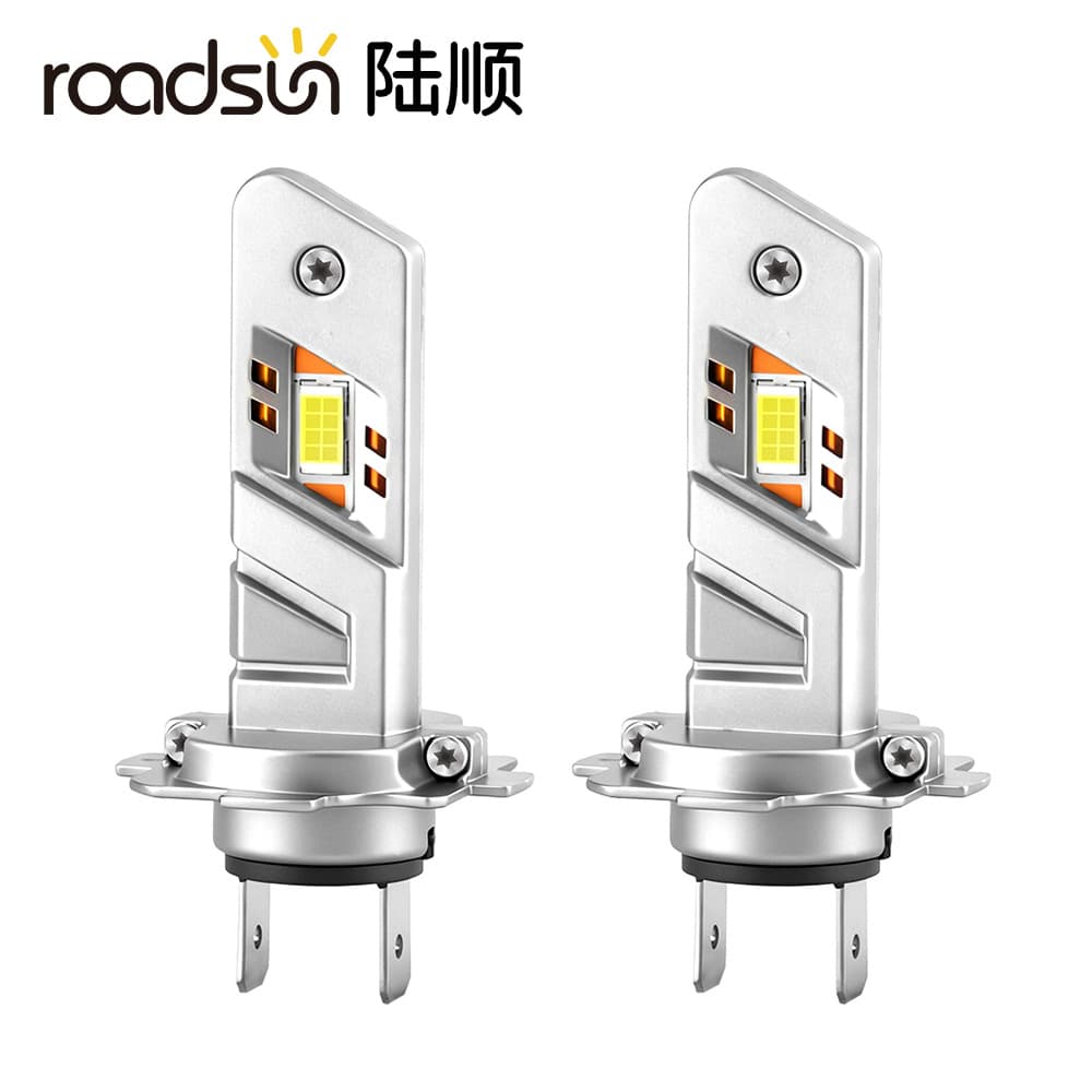 Roadsun2026's New Popular Model Dual Copper Tube Direct Plug-In Car LED Headlights M35 Series Front Lights