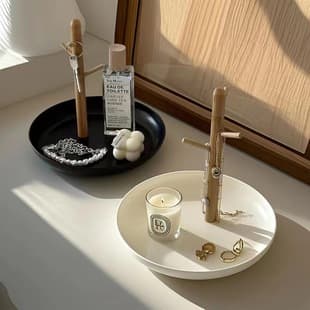 Nordic Minimalist Entryway Storage Tray, Desktop Key and Jewelry Holder, Living Room Coffee Table Organizer