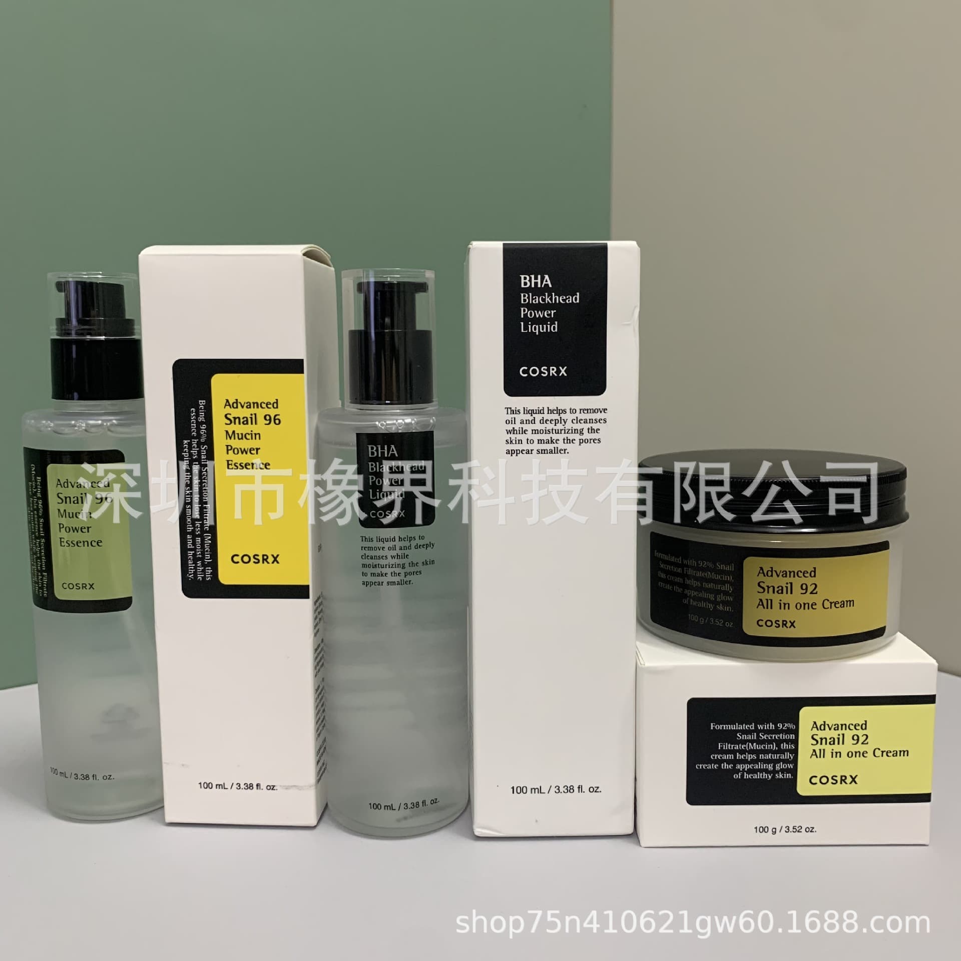 Cross-border COSRX Snail 92 Cream 96 Essence Salicylic Acid Spray Amino Acid Cleansing Foam Drop Shipping