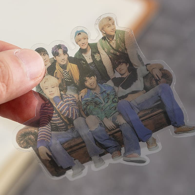 BTS Deco Kit Official Photocards, Polaroid, Sticker Set