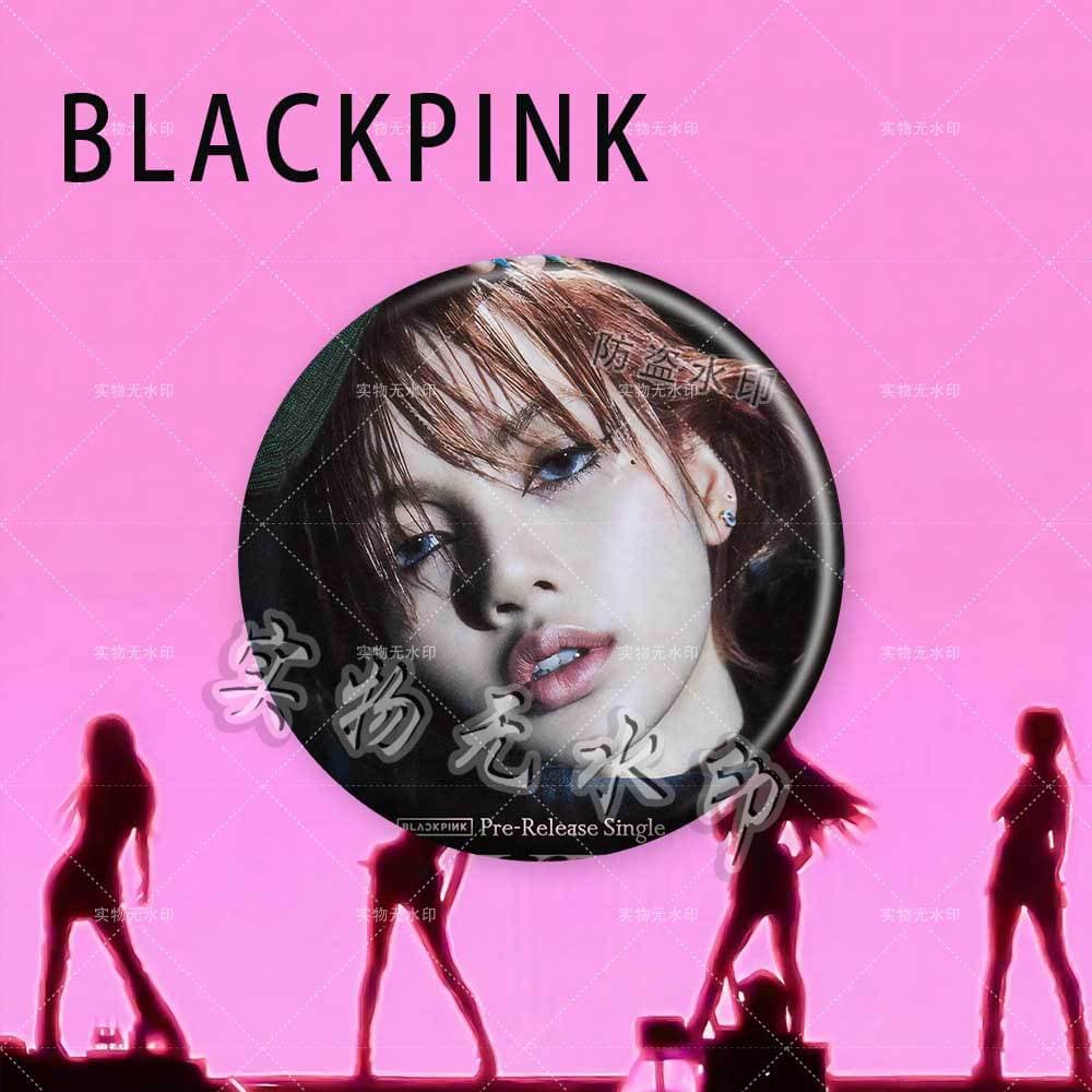 BLACKPINK concert merchandise brooch fan support backpack accessory badge pin DIY pain bag charm