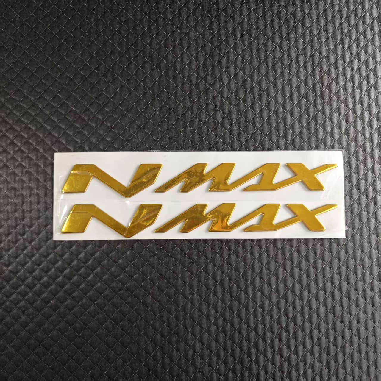 For Yamaha NMAX Logo Emblem Cover Decoration 3D Sticker Body Decoration Side Letter Decal