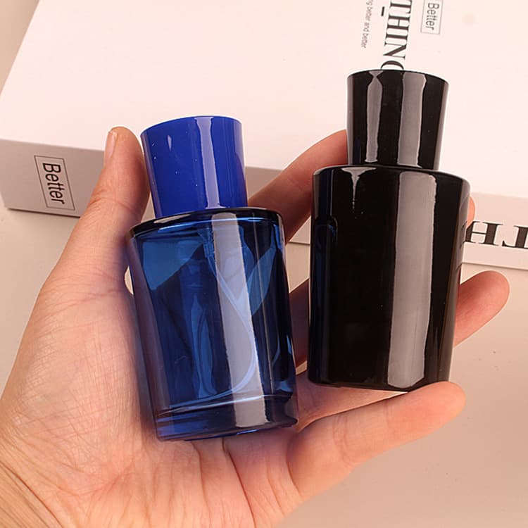 50ml perfume refill bottle spray high-end glass bottle portable travel essence water bottle empty bottle cosmetic refill bottle