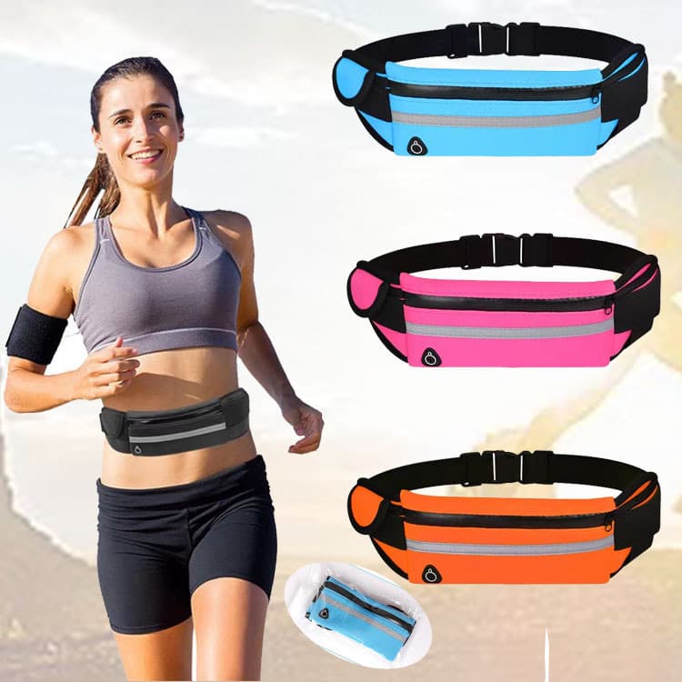 Creative Sports Leisure Waist Bag Waterproof Shockproof Close-Fit Phone Pack Outdoor Cycling Running Must-Have Magic Water Bottle Bag