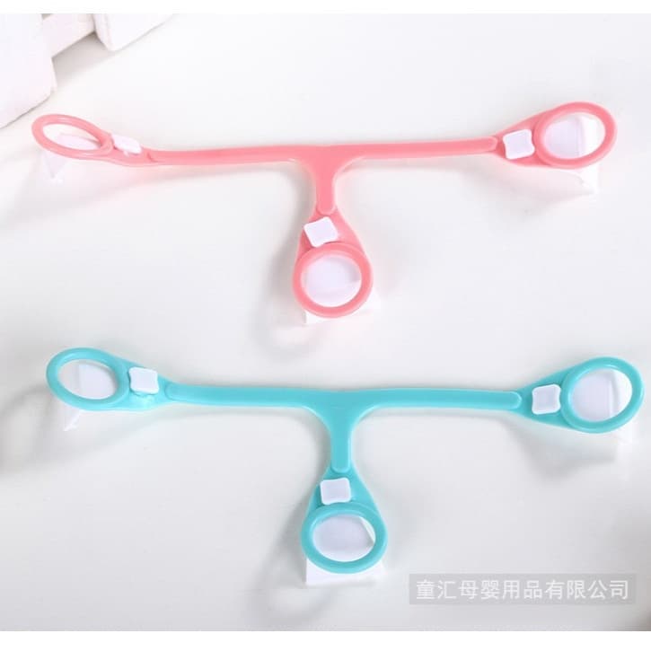 Plastic Baby Nap Lock Diaper Clips, Three-Hook Small Clips, Factory Wholesale