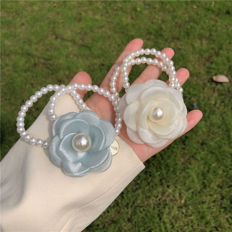 Korean forest style bridesmaid wrist flower bride sister group hand flower bracelet bracelet forest style wedding wedding hair band headband