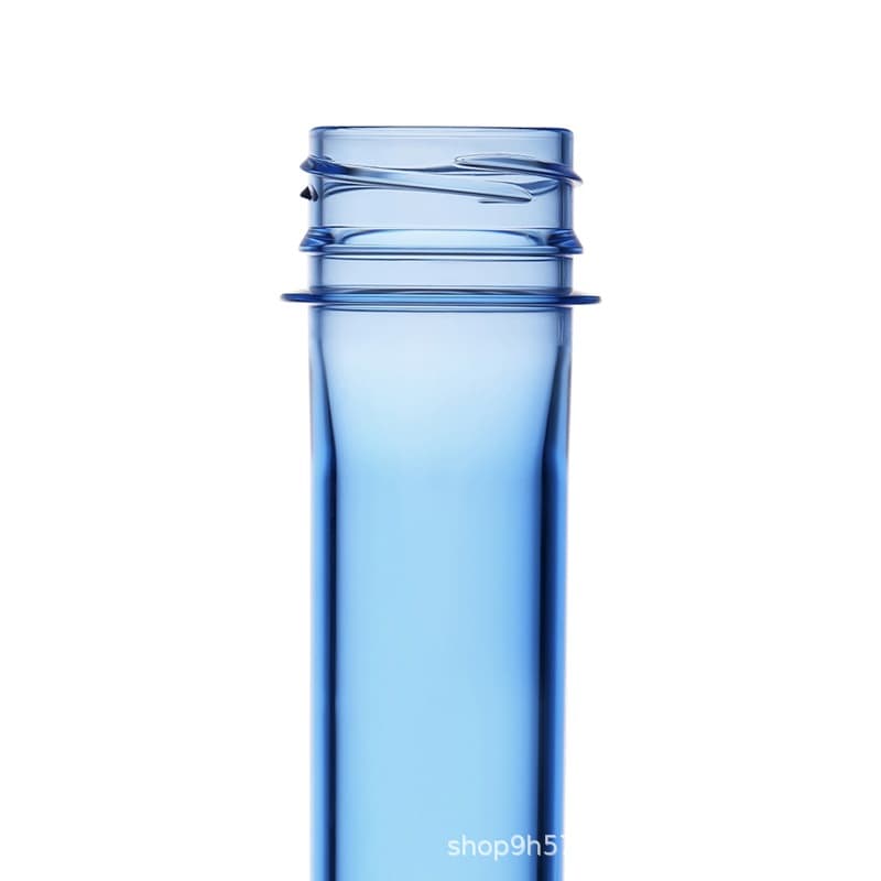 Multi-specification gram weight customizable color preforms, 3025 water-light blue PET tube preforms