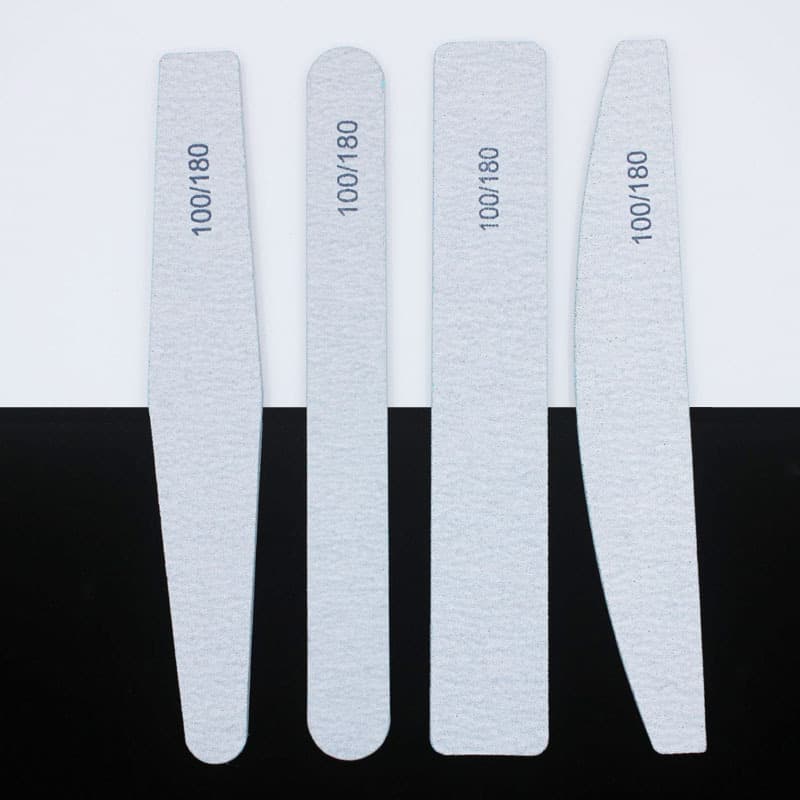 Double-Sided Nail File for Shaping and Smoothing, Sanding Strip, DIY Nail Buffer and Grinding Block