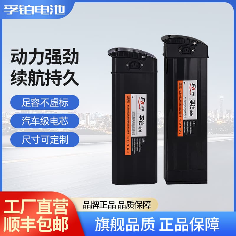 Electric Vehicle Lithium Battery 48V Folding E-bike Battery High Capacity Haiba Style Cross-border