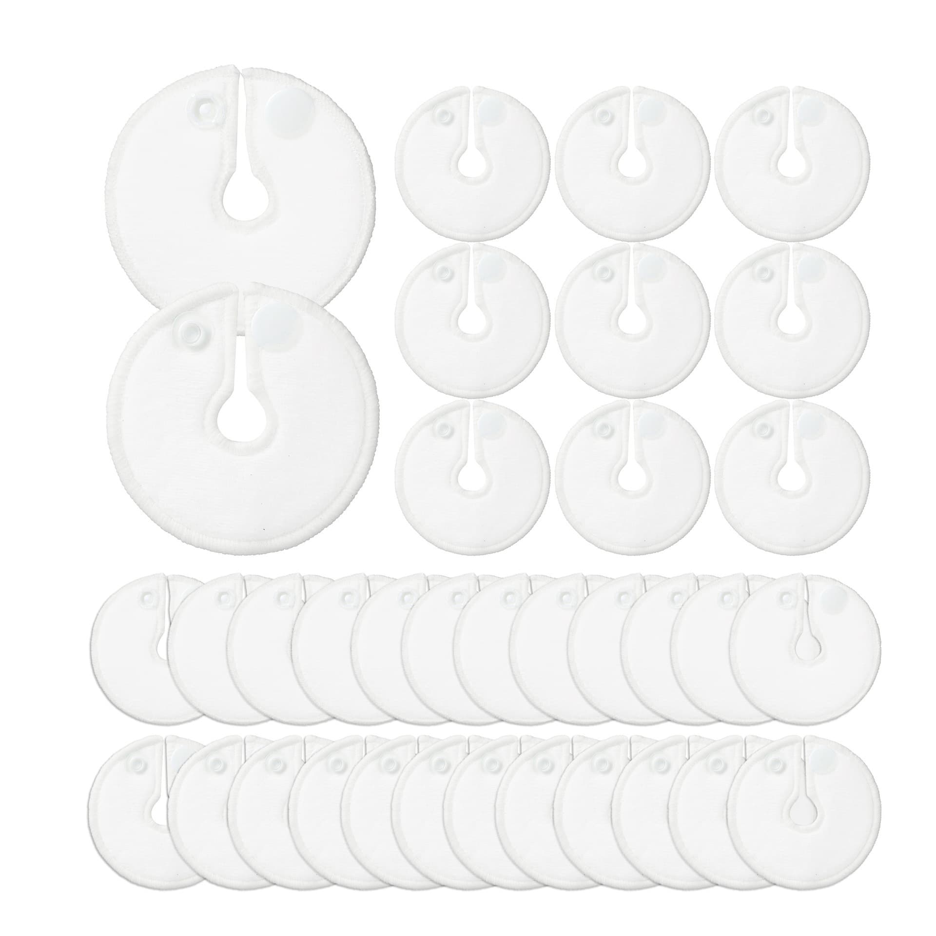 Amazon Nursing Pads, 7.5CM Dialysis Pads, Infusion Tube Washable Dialysis Cotton Pads, Three-Layer Nursing Pads