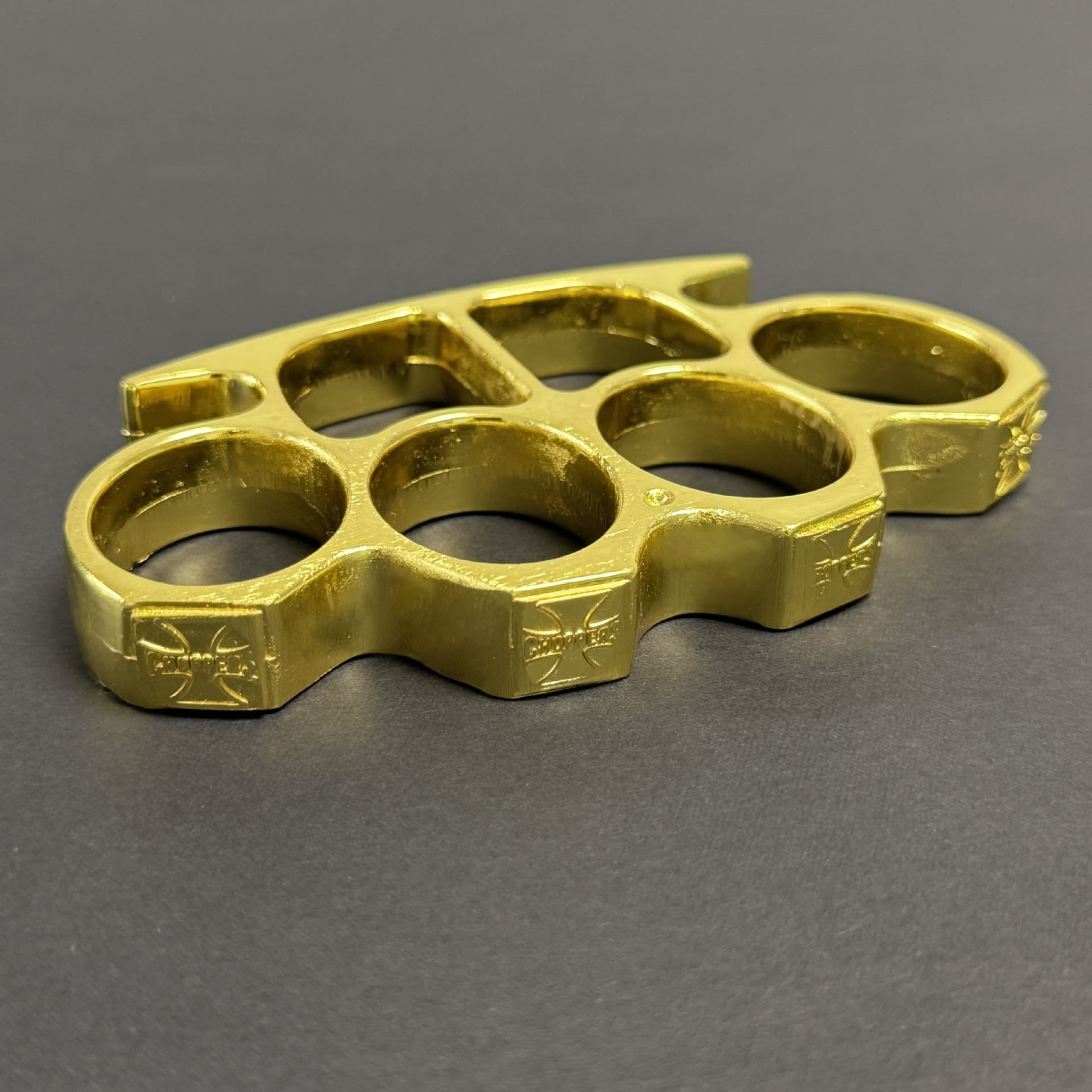 Knuckle Duster Four-Finger Punch Knuckle Thickened Window Breaking Defense Ring Zinc Alloy Hand Support Self-Defense Tool Window Breaker