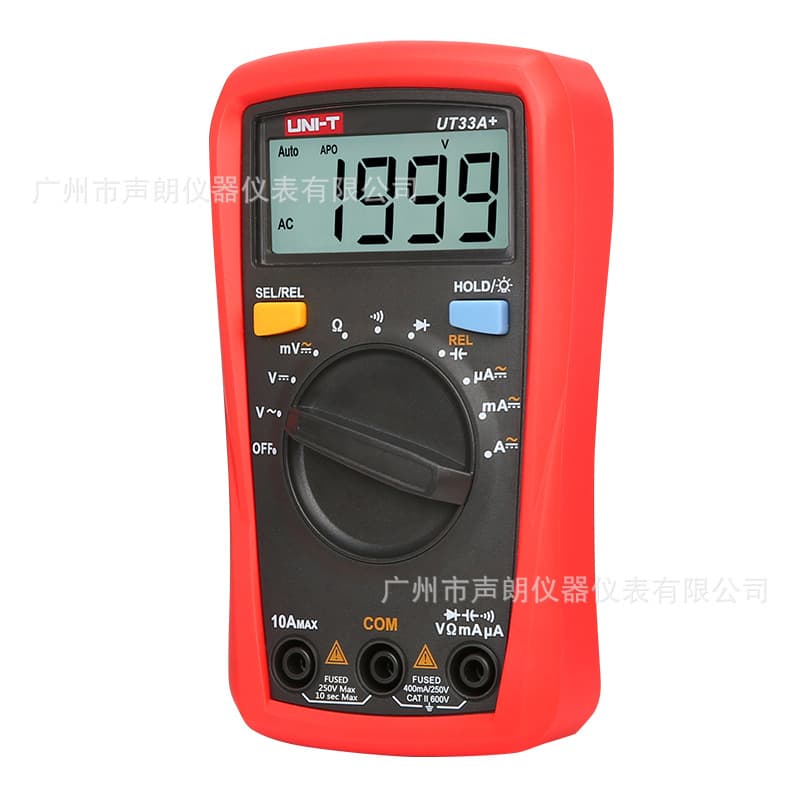 UNI-T UT33A+ digital multimeter electrician handheld digital display multimeter