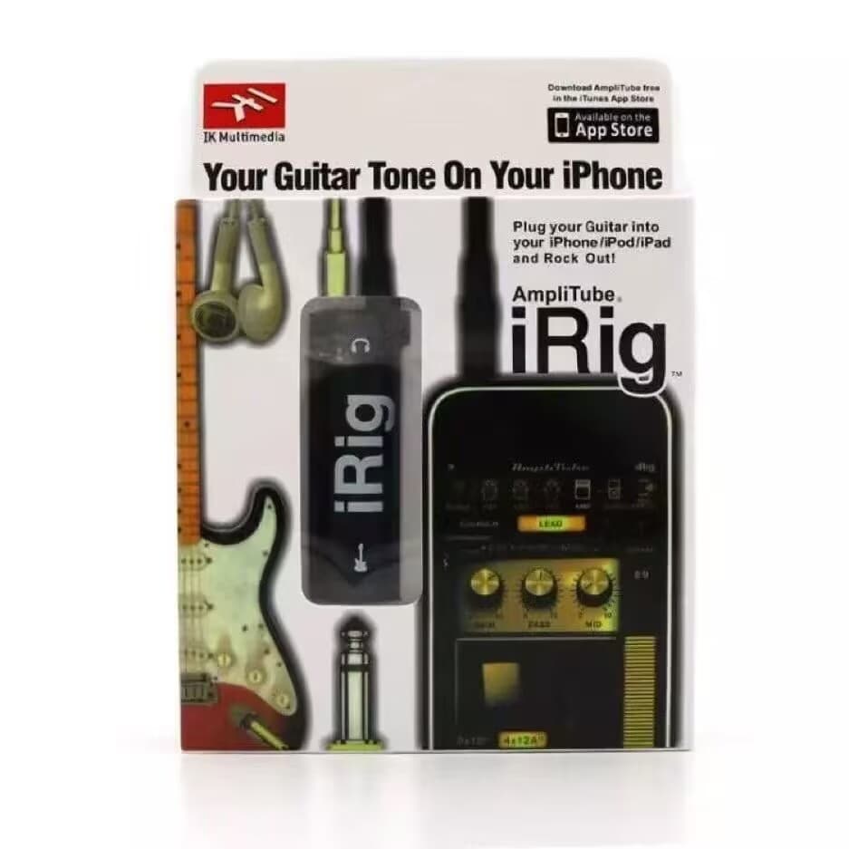 iRig Guitar Audio Interface for iPhone/iPad Guitar Cable Converter