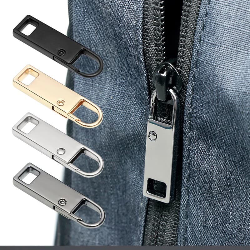 Zipper Head Universal Movable Pull Tab General Zipper Head Repair Replacement Detachable Bag Zipper Accessories Buckle