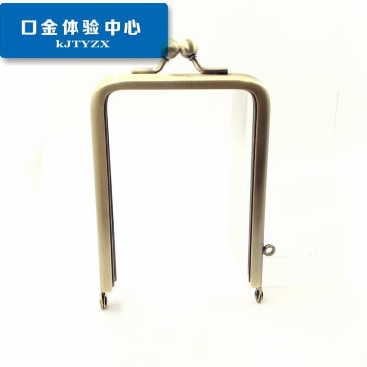 Square No-Hole Machine-Head Wallet Hardware Bag Accessories Iron Material Antibacterial Pure Color Spring 2023 No Brand License