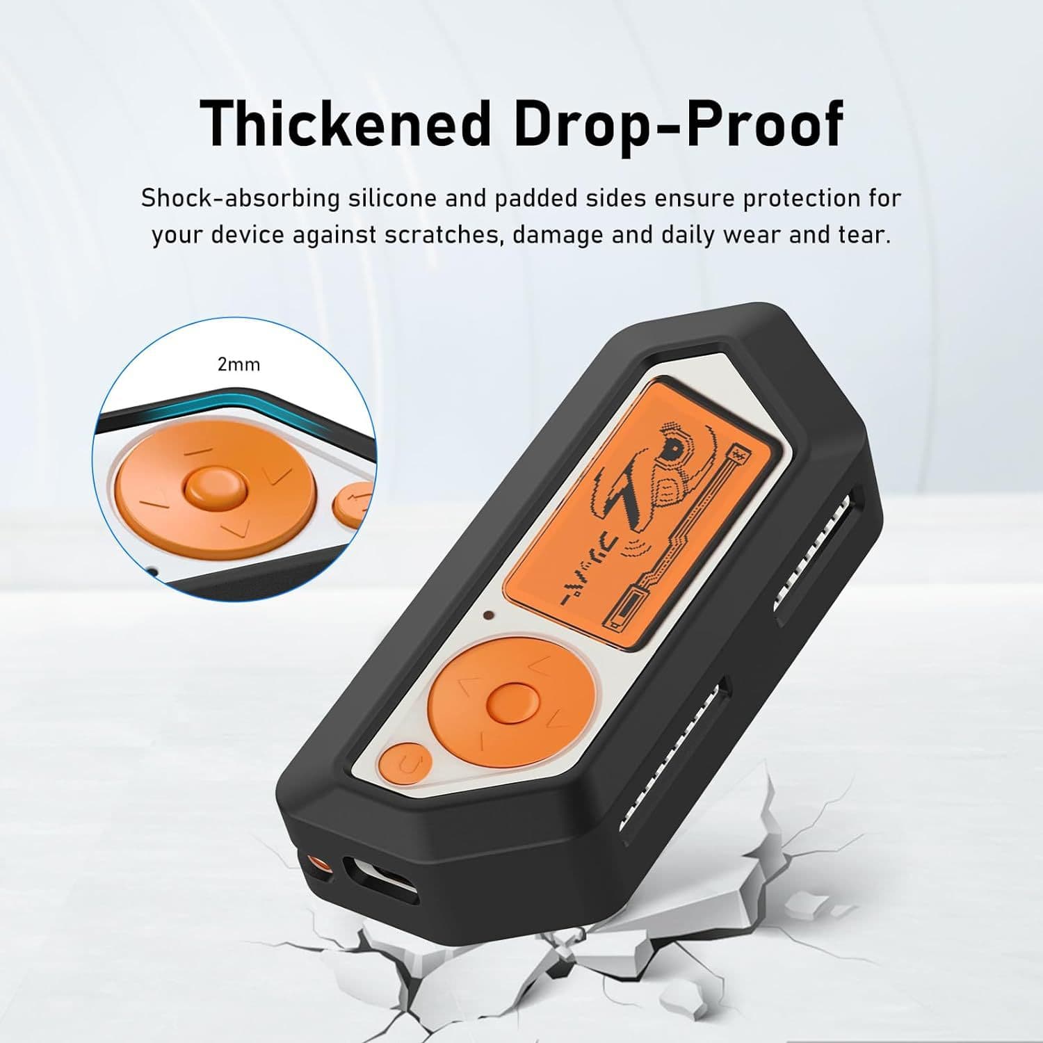 Flipper Zero Case Electronic Pet Dolphin Dedicated FlipperZero Silicone Protective Shell