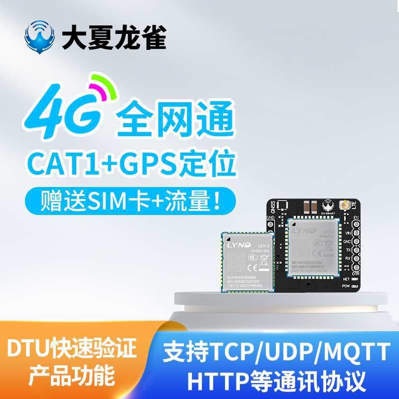 4G Module Communication Cat1 DTU Core Board S Beidou Positioning Data Transparent Transmission P/TT