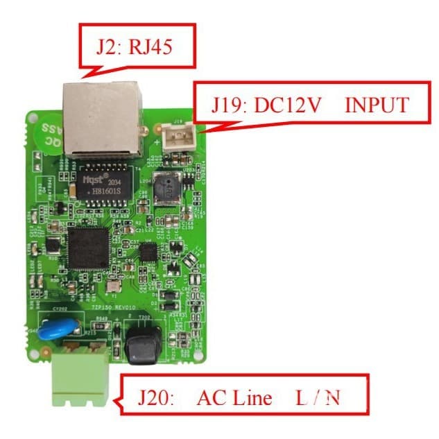 7INOVA·7QI 600M Power Line Communication Transmission Equipment with Built-in Base Plate, No Soldering Required / Robot Module