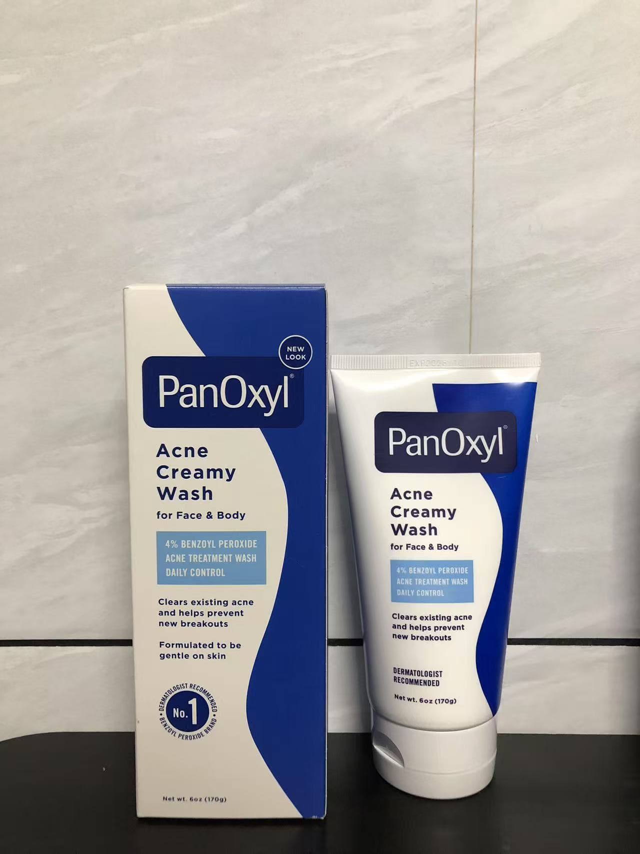 New US Version PanOxyl 10% Acne Foaming Face Wash 4% New Benzoyl Peroxide Amino Acid Oil Control