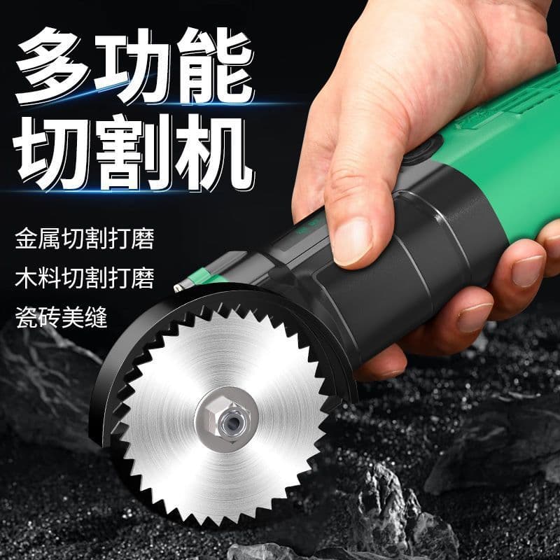 Mini Handheld Electric Saw for Wood, Tile Grout Cleaning, Metal, Aluminum Alloy - Compact Power Tool