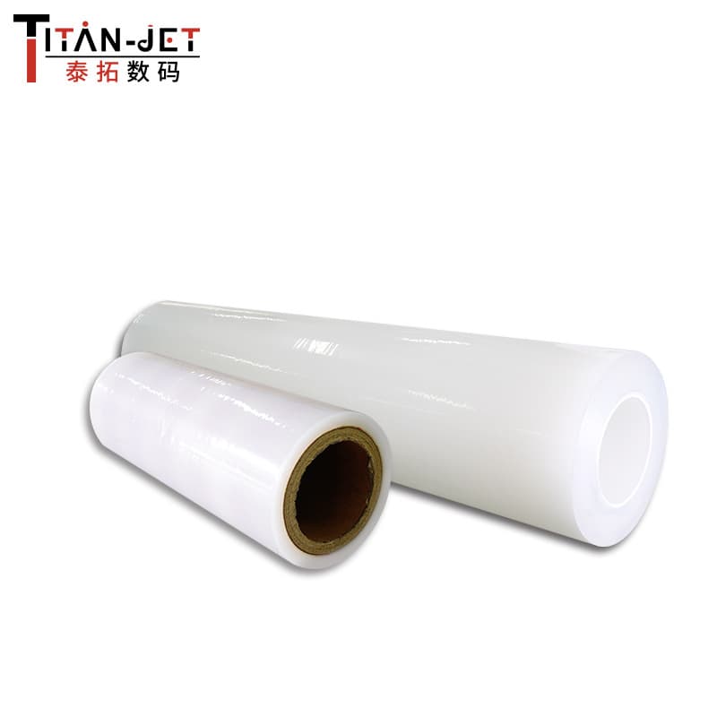 Factory Stock Crystal Label Printing Surface Film Release Film Transparent Surface PET Film High-Temperature Resistant Special Isolation Wholesale