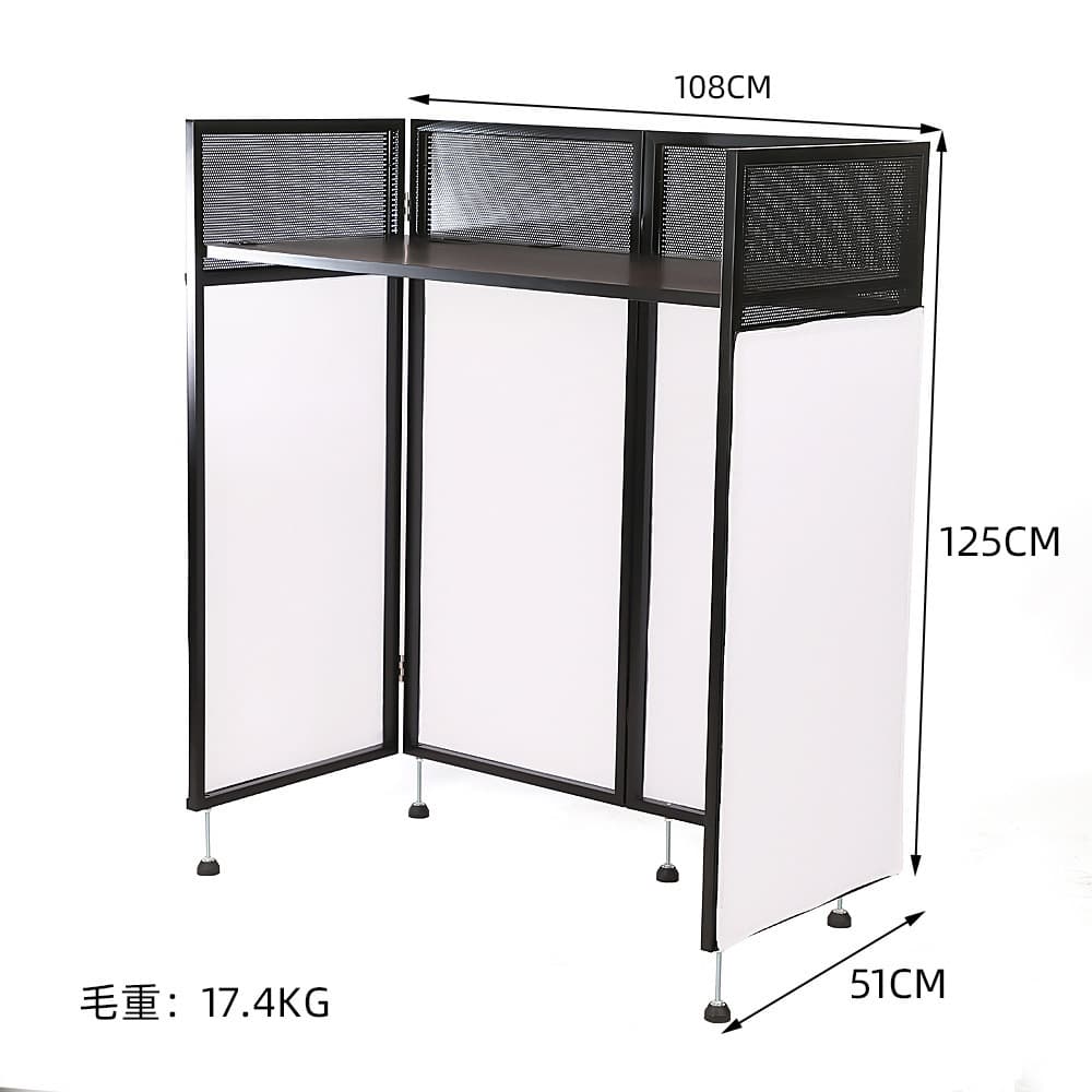 New movable DJ booth for nightclubs bar glowing DJ booth LED mixing console clothing store display stand