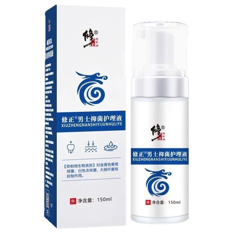 Xiu Zheng Men's Antibacterial Care Solution 150ml Plant Herbal Extract Gentle Skin External Wash