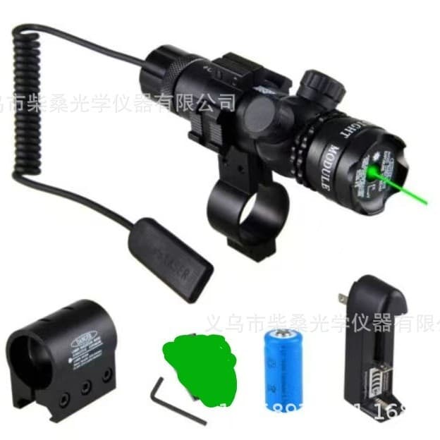 International Trade Model JG1/JG13 Laser Devices with Lotus-Head Design, Featuring Green/Red/Infrared Beams for Targeting