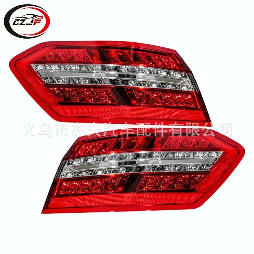 Compatible with 2010-2013 Mercedes-Benz E-Class W212 Red LED Tail Lights 2129060758 2129060858