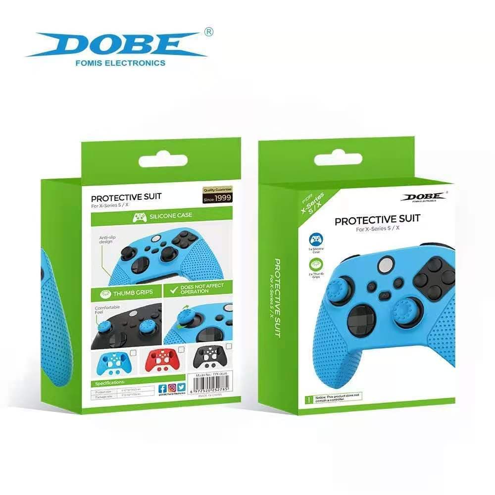 DOBE accessories for Xbox Series S X wireless controller silicone protective case with thumbstick caps