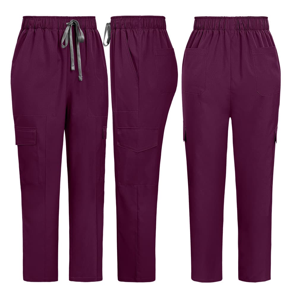 Thin V-Neck Solid Color Quick-Dry Scrubs for Doctors and Nurses, Unisex Surgical Workwear for Export