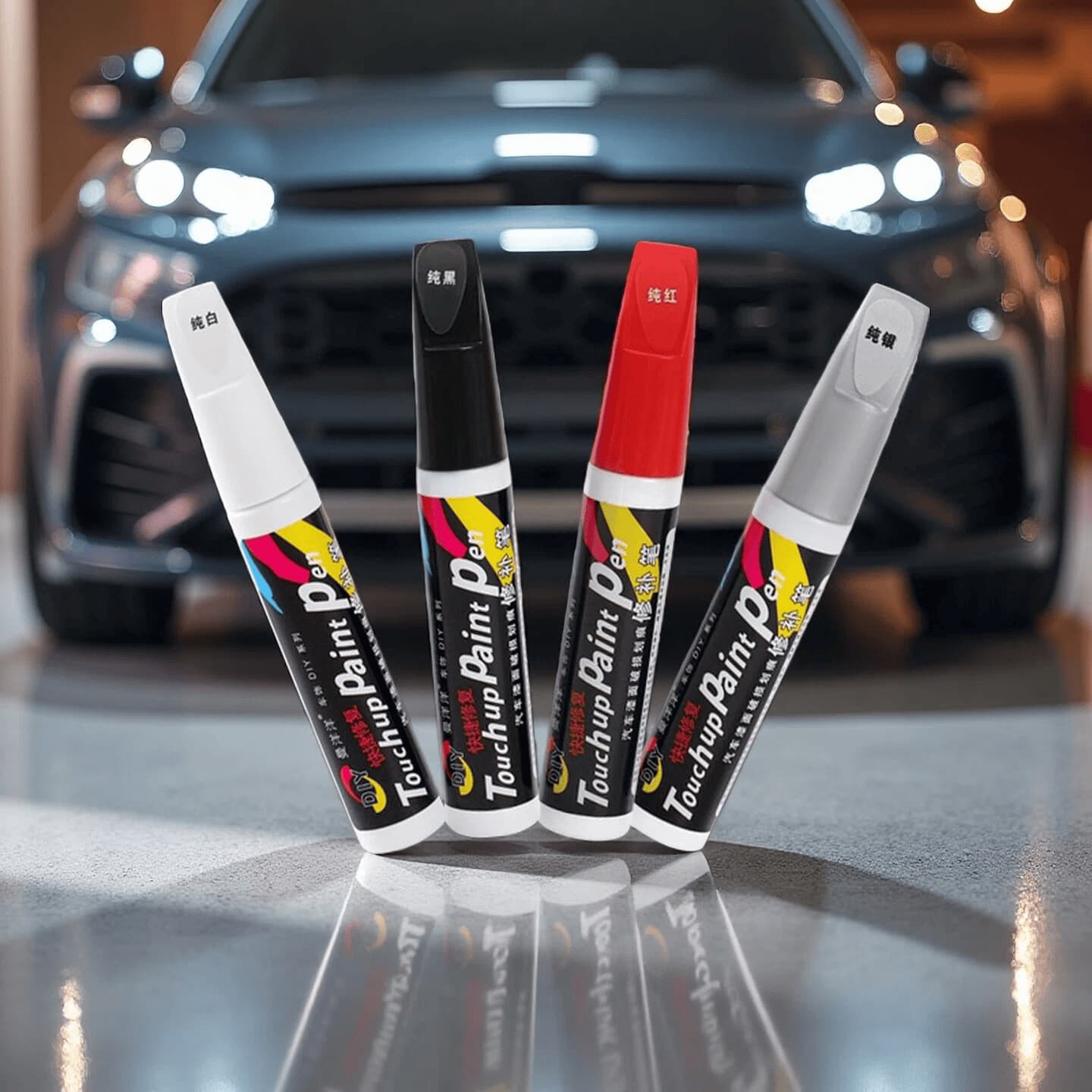 Car Scratch Removal and Paint Repair Pen Magic Tool for Cars, Black, Silver, Red, Pearl White Car Paint Repair Spray Paint