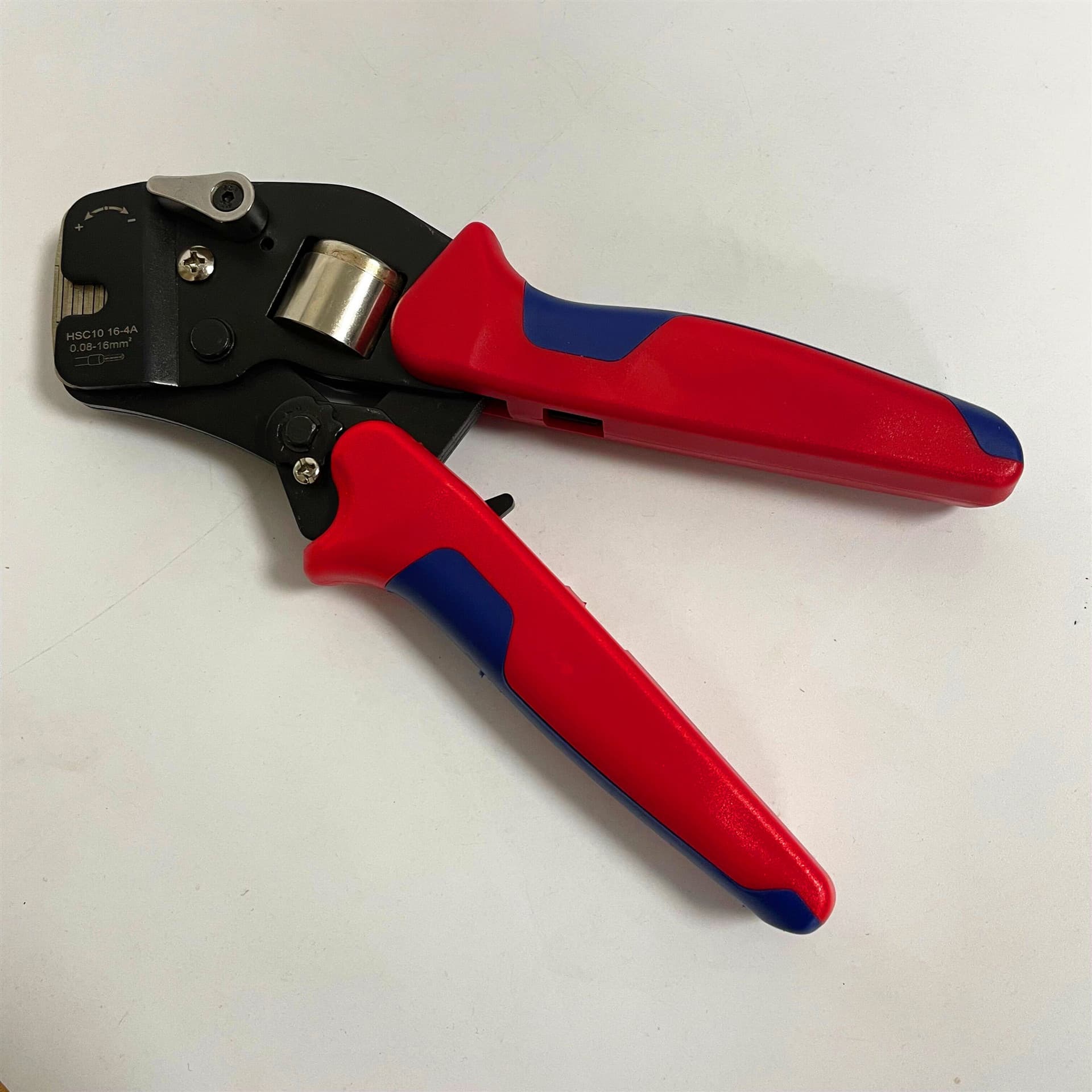 Crimping Pliers VSC10 16-4A Self-Adjusting E-Type Tube Crimping Pliers Manual Multifunctional Ratchet Crimping Tool Terminal Pliers