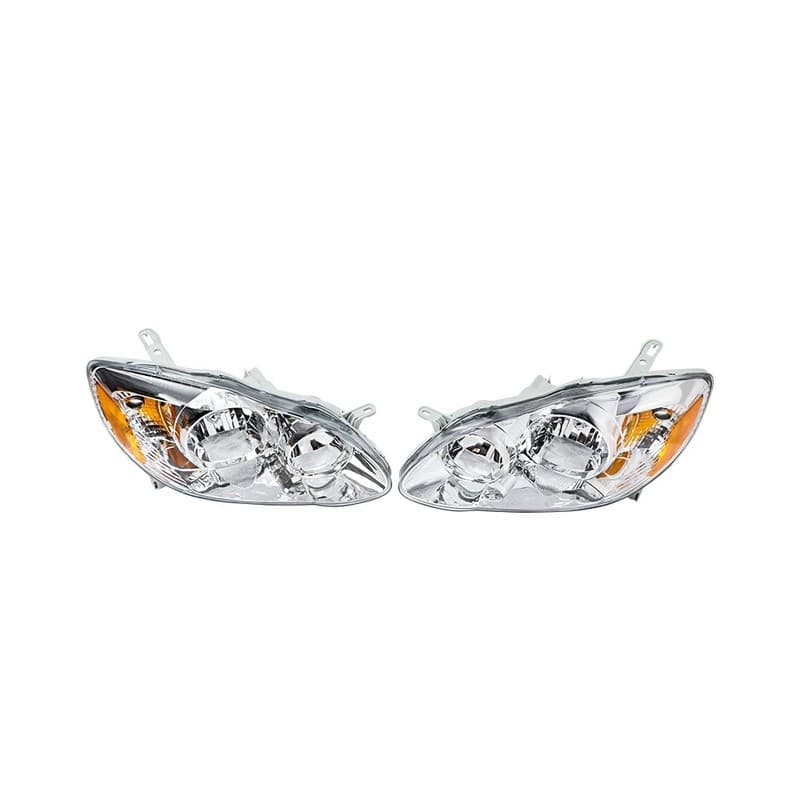 2003 to 2008 Toyota Corolla halogen headlights for 2007