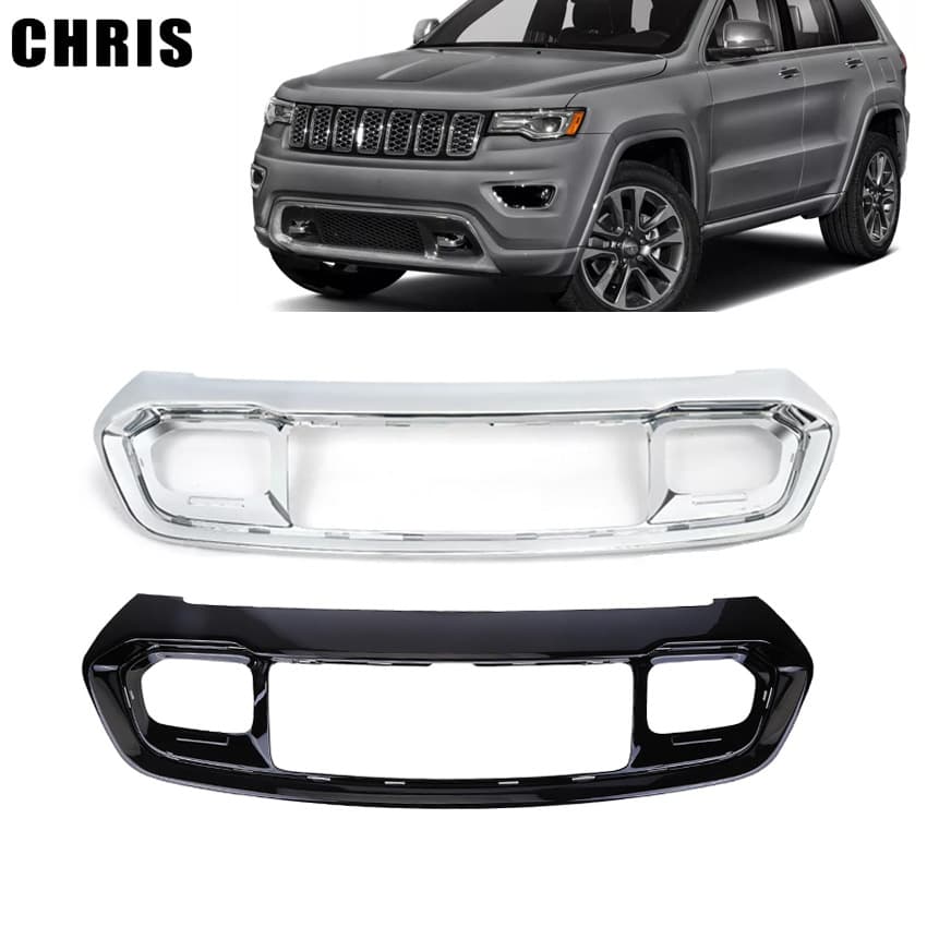 Fits 2017 Grand Cherokee Bumper Bright Frame 68310779AA