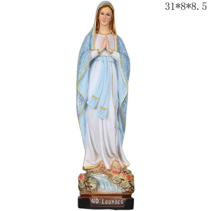 30-Piece Luther Resin Crafts Three-Dimensional Original Statue Painted Colored Ornament