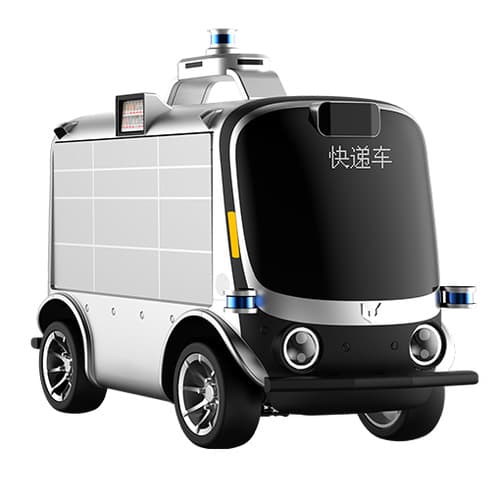 Park Vehicle Express Delivery Meal Delivery Factory Area Dr. Unmanned Driving L4 Campus Delivery Intelligent Robot